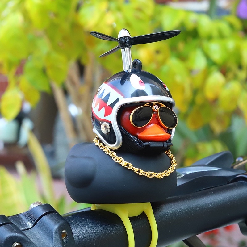 Vịt xã hội đen đội mũ PUBG gắn xe máy, ôtô siêu ngầu