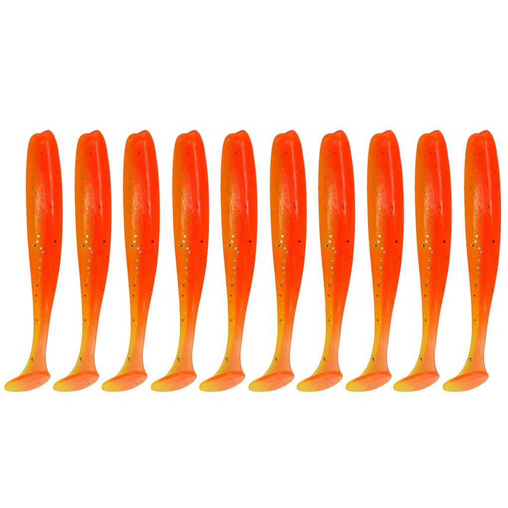 Bộ 10 Mồi Câu Cá Nhân Tạo Bằng PVC Kích Thước 7cm Loại 1