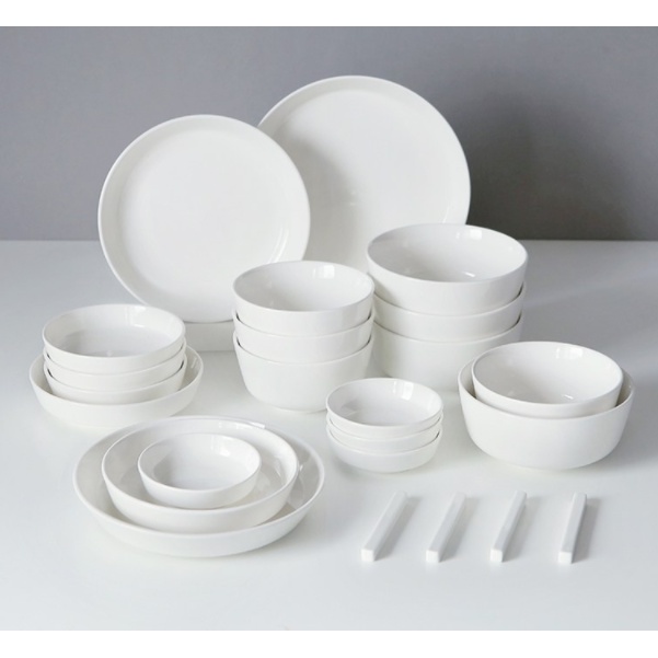 Bộ bát đĩa tân gia 4 người 20P Mono - Erato - Hàng nhậ khẩu Hàn Quốc (bộ bát đĩa, set bát đĩa, bát đĩa đẹp)