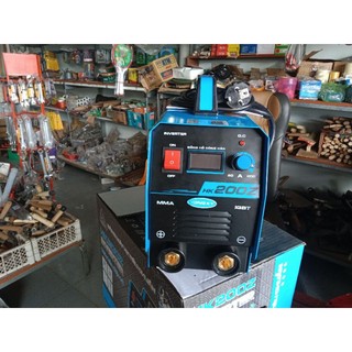 Máy hàn que điện tử hồng ký hk 200z inverter bh12t hàng chính hãng