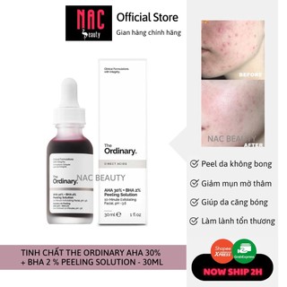 Tinh chất the ordinary aha 30% + bha 2% peeling solution 30ml - peel da the ordinary - nac beauty