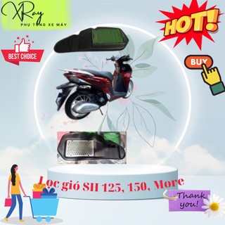 Lọc gió xe máy Sh 125cc, 150cc, More