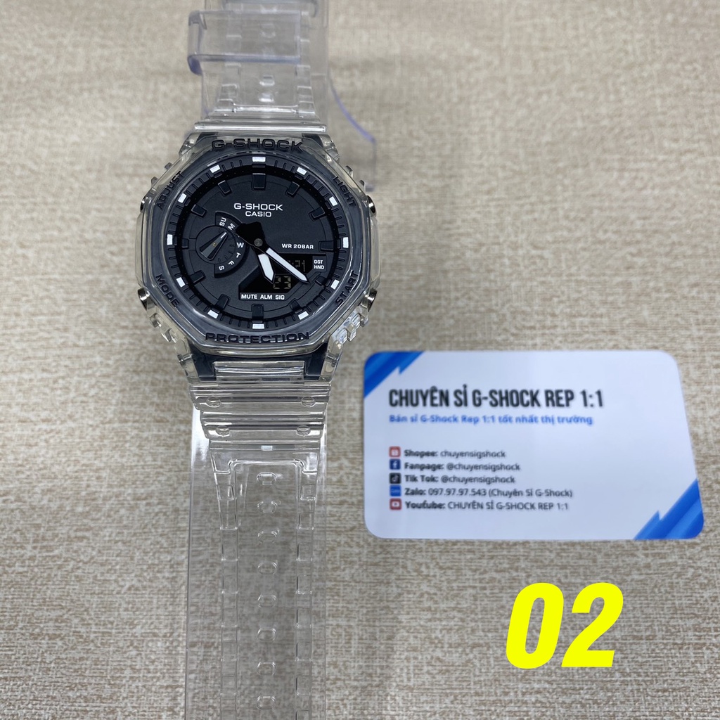 Đồng hồ nam G-SHOCK GA-2100-1A Rainbow Custom Color | GA 2100 Rainbow | Full phụ kiện và quà tặng.