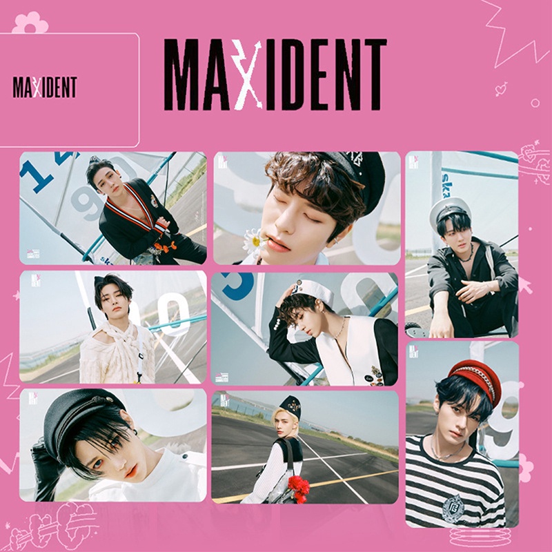 Set 8 Tấm Ảnh HD Hình Nhóm Nhạc Stray Kids