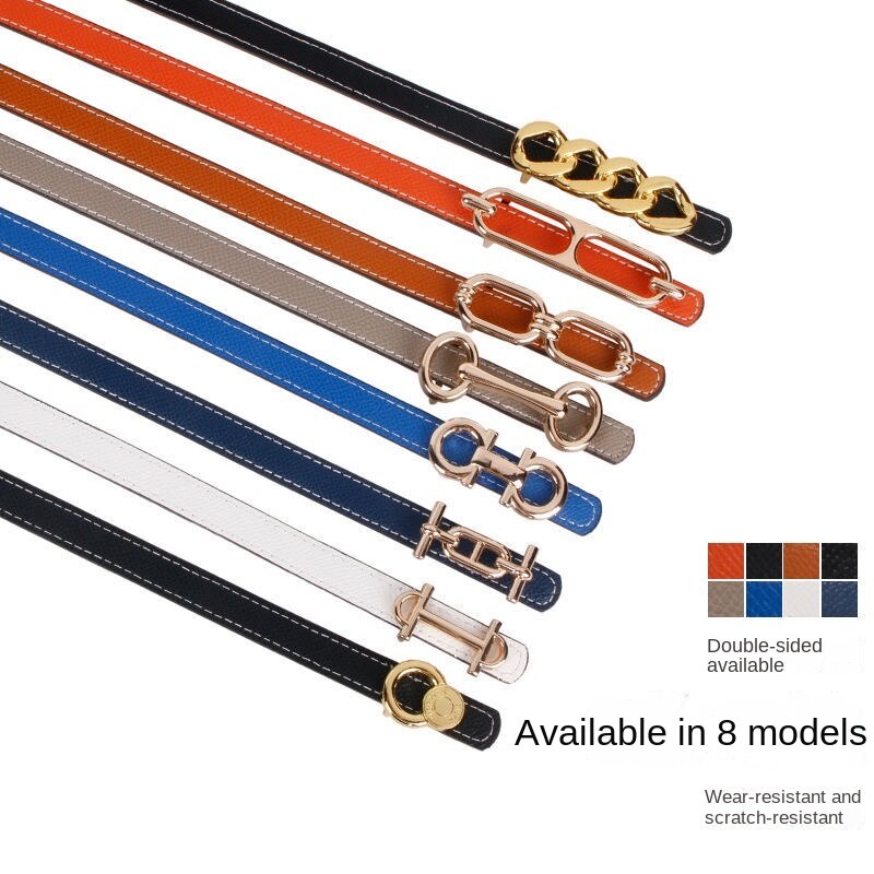 Thắt Lưng Hai Mặt Cỡ Nhỏ Thời Trang Cho Nữ