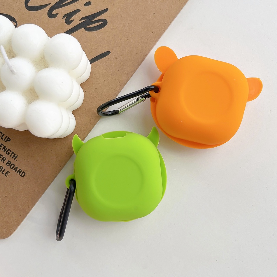 Vỏ Bảo Vệ Hộp Sạc Tai nghe không dây Samsung Galaxy buds 2 Pro Bằng Silicon Họa Tiết Hoạt Hình Dễ Thương