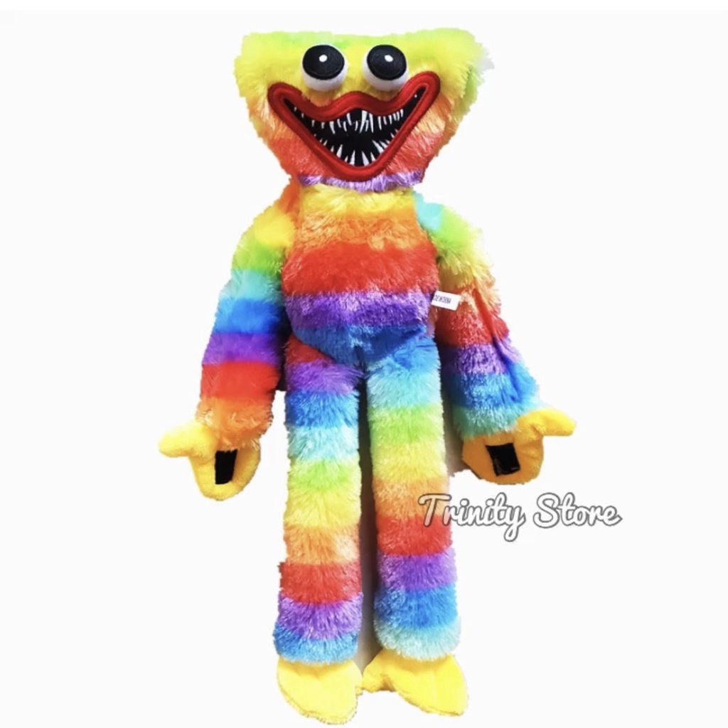 Thú Bông Huggy Wuggy nhân vật game Poppy Playtime đáng yêu cho bé - Huggy 40cm