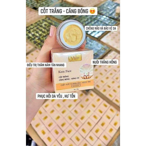 Combo kem face cốt nám Đông Y Nicos