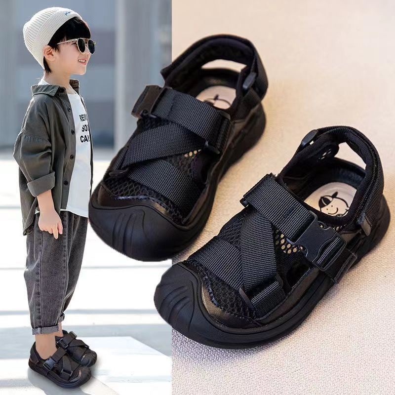 Giày Sandal Đế Mềm Chống Trượt Thời Trang Đi Biển 2022 Cho Bé Trai