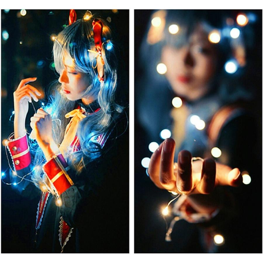 Dây đèn led trang trí fairylight đom đóm, dài 3m có 4 màu