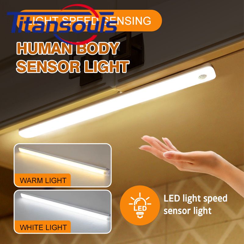 Sẵn Sàng✅Đèn LED USB Đèn Ngủ Tiết Kiệm Năng Lượng Cảm Biến Chuyển Động Không Dây Siêu Mỏng Mát Rượu Ánh Sáng Cho Tủ Bếp Phòng Ngủ Tủ Quần Áo chiếu Sáng Trong Nhà Cao Cấp TTS