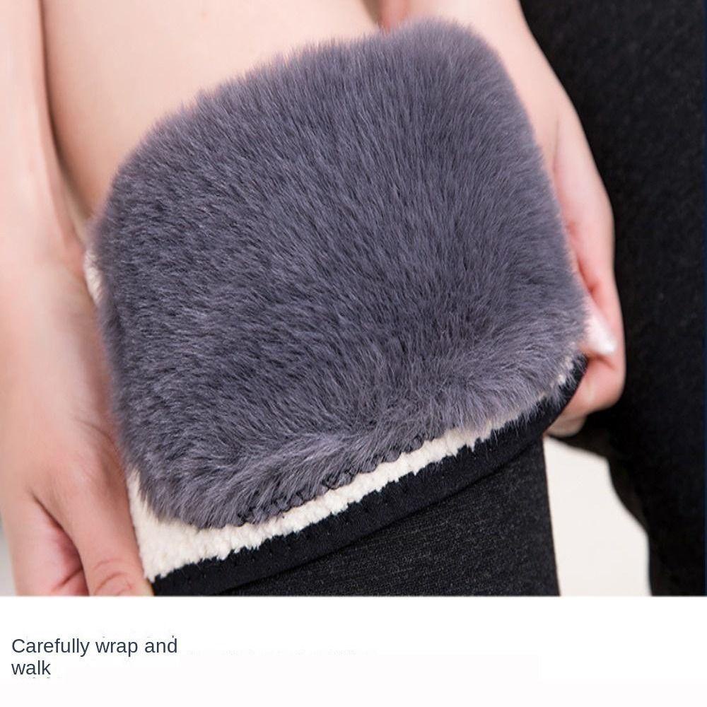 Đệm Nhung Bảo Vệ Đầu Gối Giữ Ấm Chống Đau Khớp Khi Chơi Thể Thao Mùa Đông