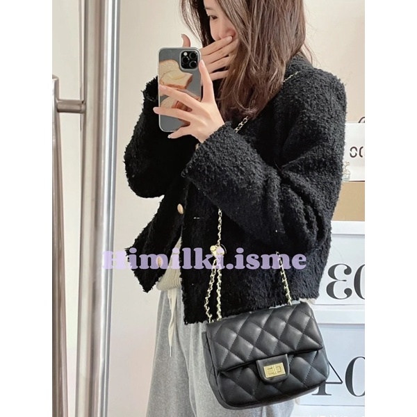 Túi XÁCH DA PU KHOÁ VÀNG