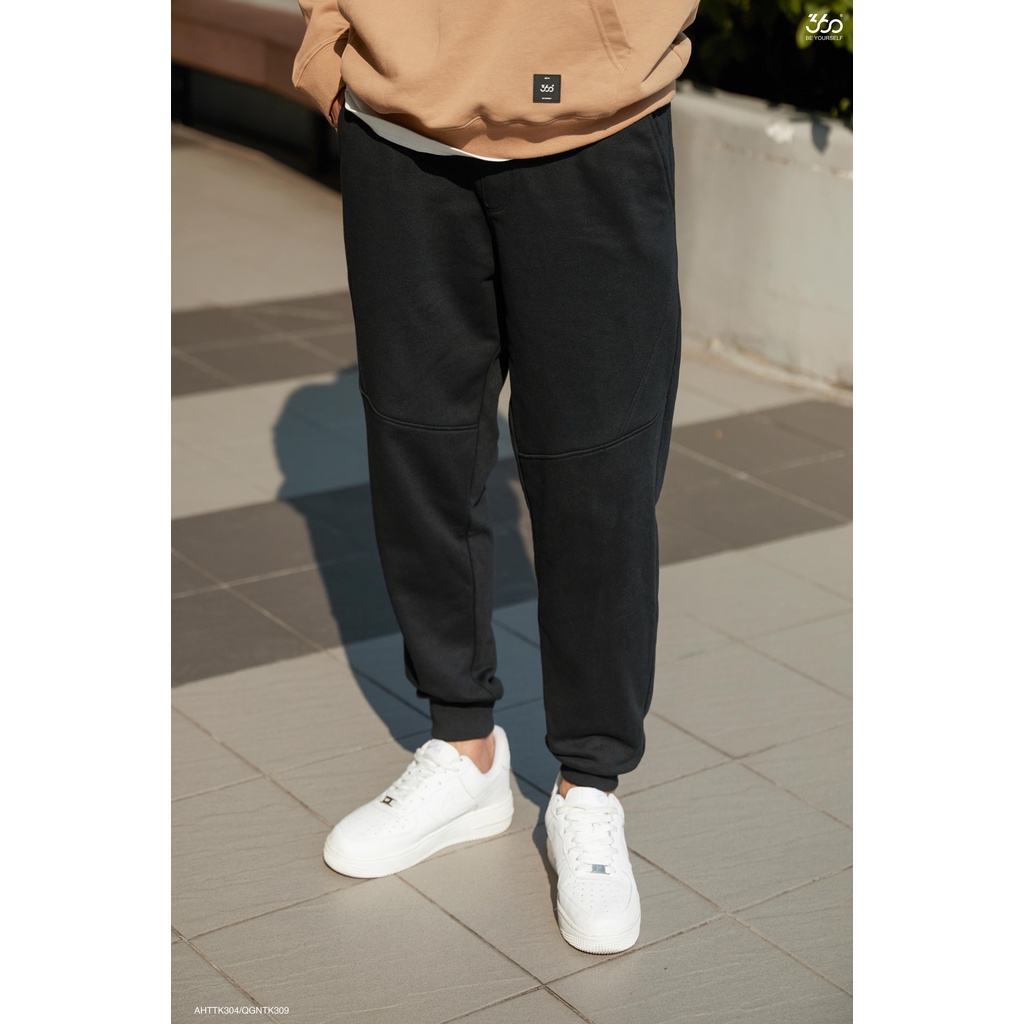 Quần nỉ jogger nam thương hiệu 360 Boutique chất liệu Pique co dãn - QGNTK309