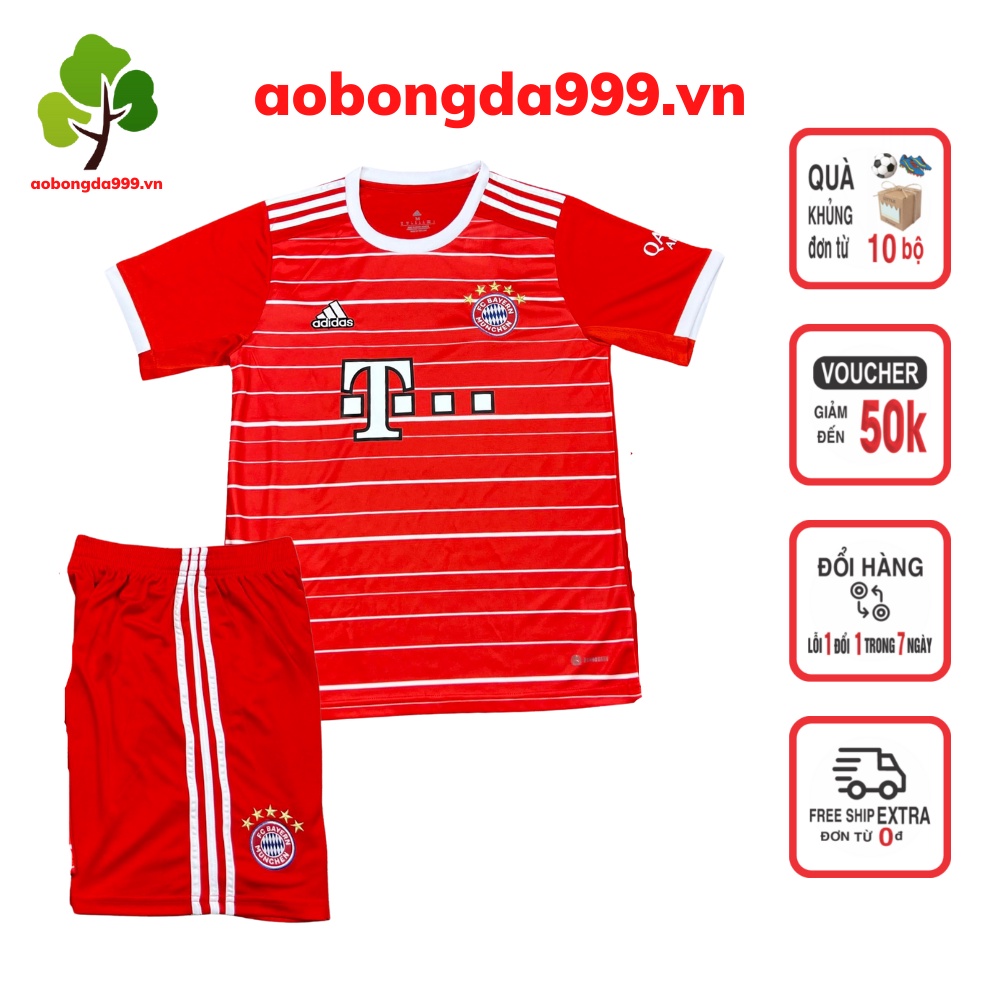 Quần áo đá bóng áo đá banh set áo quần bóng đá thể thao clb Bayern Munich - bayen 2022 2023