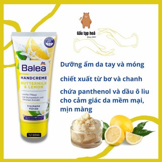 Kem Dưỡng Da Tay và Móng Balea [ nhập khẩu Đức]