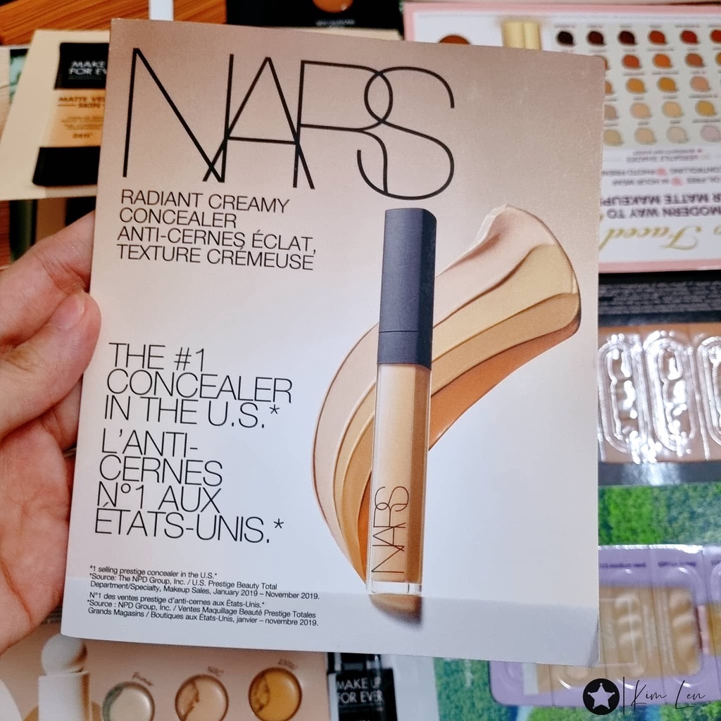 Sample, mẫu thử makeup các hãng. Mẫu thử kem nền, kem lót, che khuyết điểm