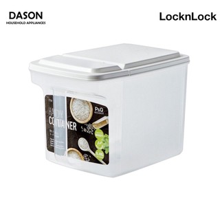P-1739 - hộp nhựa dry food canister 5.0l, hiệu p&q - màu trắng
