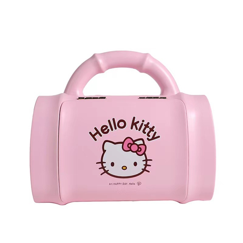 [Hàng Sẳn] Hộp Nhạc Đựng Trang Sức Hình Hello Kitty màu hồng, Cô Gái Múa Ba Lê Xinh Xắn, đẹp mắt.