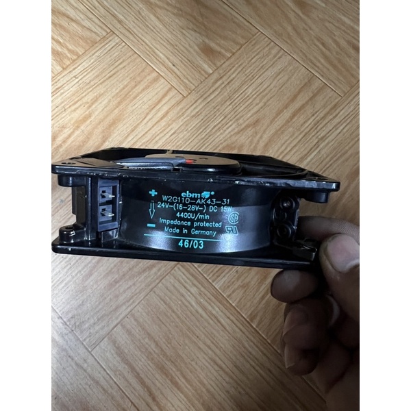 Quạt w2g110ak43-31 ebm-papst đức 24v 0.62a 15w
