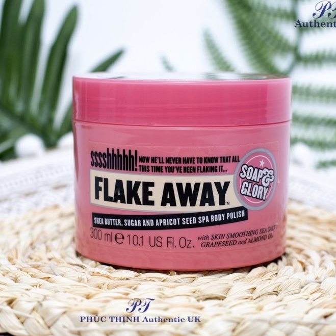 Tẩy Da Chết Toàn Thân Soap And Glory Flake Away Body Polish Scrub 300ml