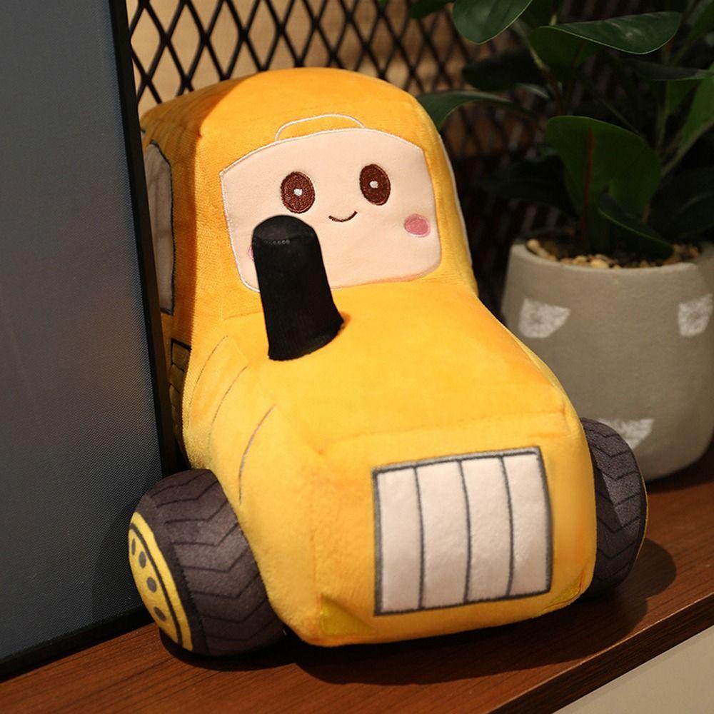 ANEMONE Đồ chơi nhồi bông Mềm Mại Hình Xe Kéo Ngộ Nghĩnh Trang Trí Nhà Cửa