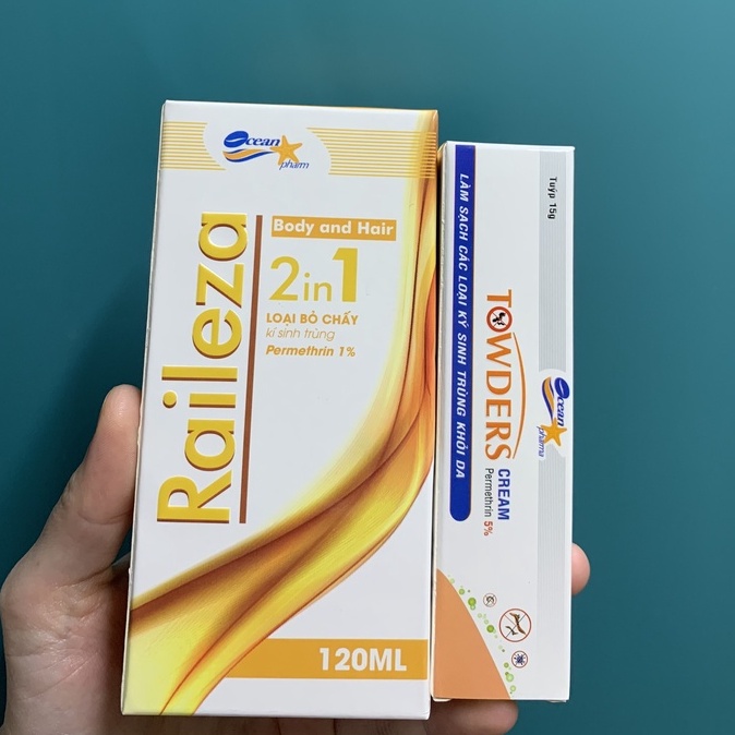 COMBO ngừa chấy và ký sinh trùng toàn thân