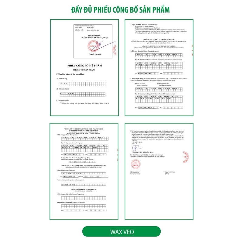 TẶNG QUE VÀ GIẤY - Wax lông lạnh mật ong