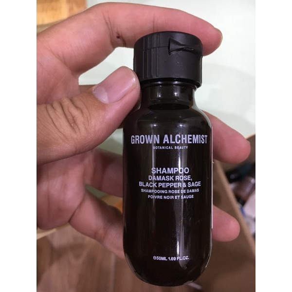 Shampoo - Grown Alchemist Dầu gội bổ sung dưỡng chất cho mái tóc khỏe đẹp, tràn đ