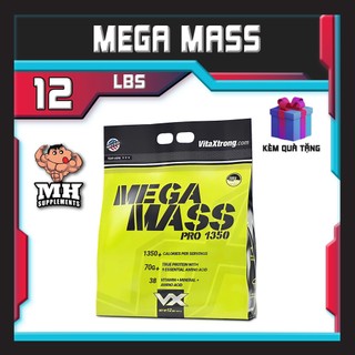 Mega mass pro 1350 vitaxtrong - sữa tăng cân tăng cơ