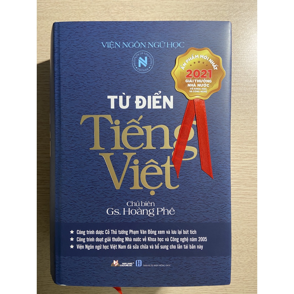 Sách - Từ điển Tiếng Việt