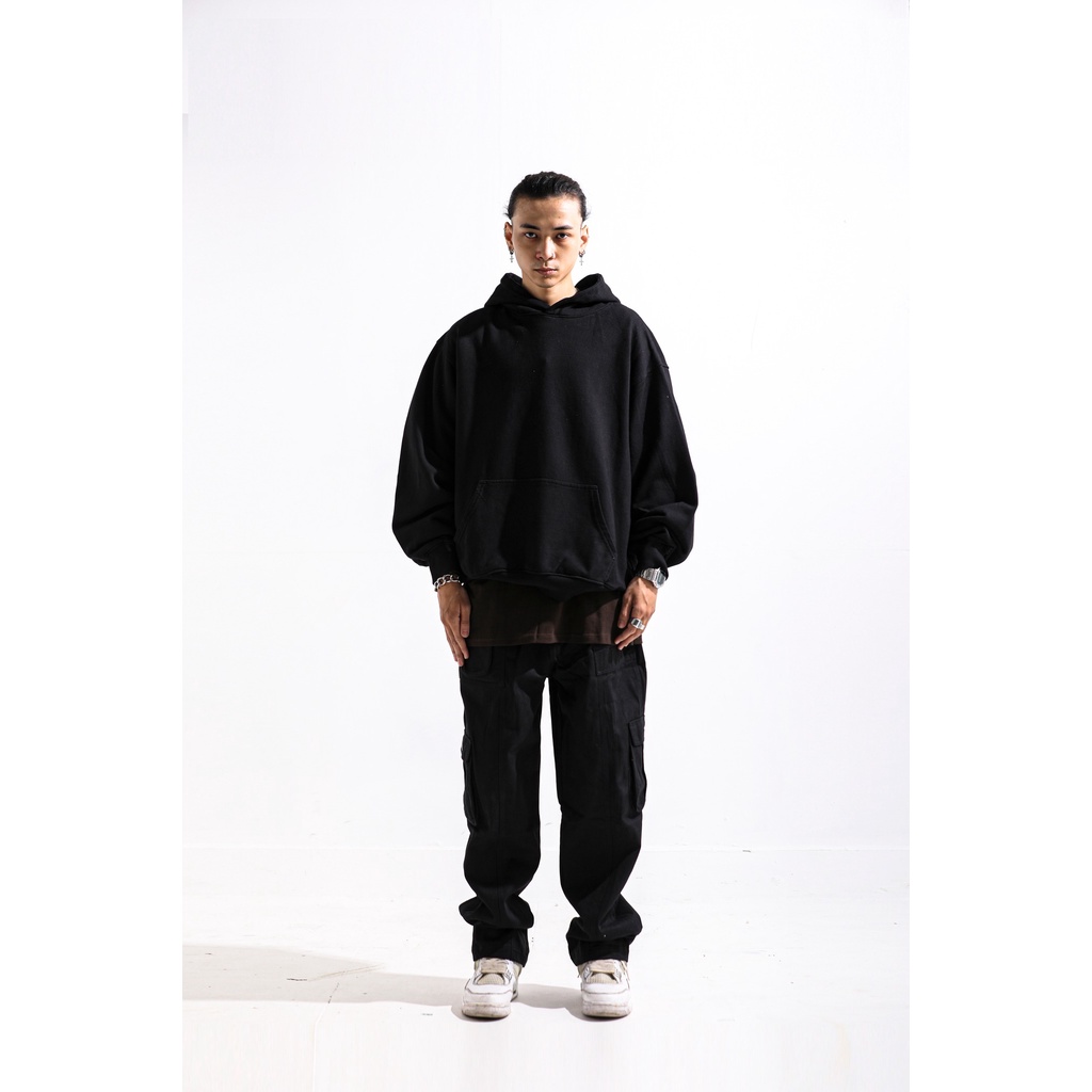 Áo Hoodie Young Green Hood Basic