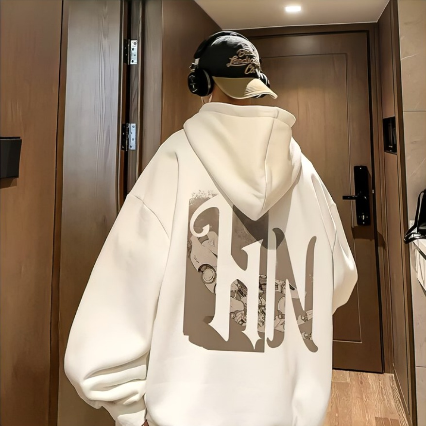 Áo Hoodie Nam Nữ Dáng Rộng In Chữ áo hoodie form rộng Phong Cách Hàn Quốc áo hoodie nữ Cổ Điển Thời Trang áo hoodie unisex