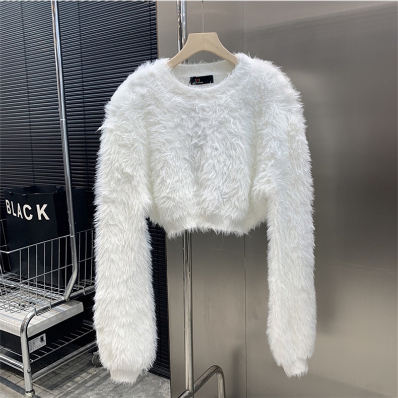 Áo Len Lông Bo Chun LSEOUL L0137 Chất Dày Dặn Mềm Mại Nữ Tính