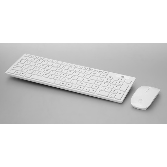 Combo Bàn Phím + Chuột Apple Ko Dây Lớn