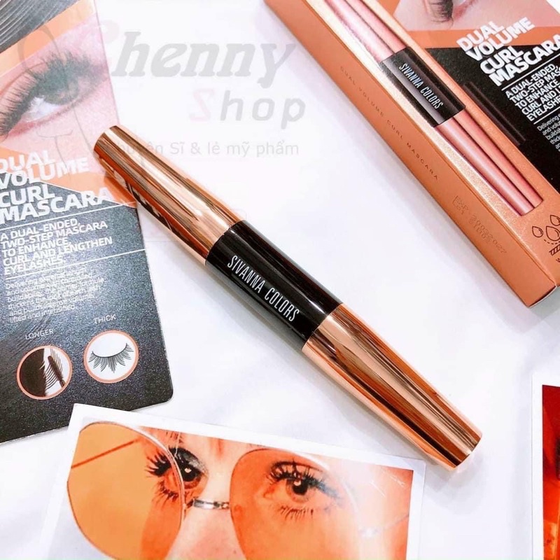𝗠𝗔𝗦𝗖𝗔𝗥𝗔 𝟮 Đ𝗔̂̀𝗨 𝗦𝗜𝗩𝗔𝗡𝗡𝗔 𝗛𝗙𝟵𝟬𝟮𝟬 - Dual Volume Curl Mascara