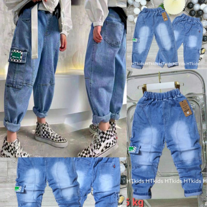 Quần Bò Bé Trai Bé Gái Size Đại 20-50kg Hàng Đẹp