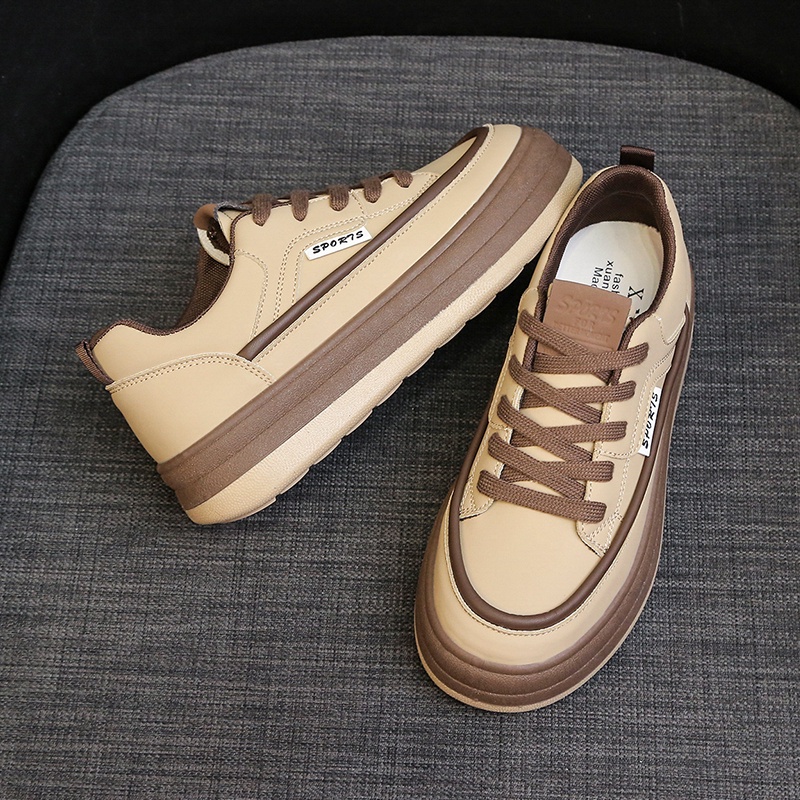 Giày Thể Thao Trắng Đế Dày Thoải Mái Thời Trang Cho Nữ