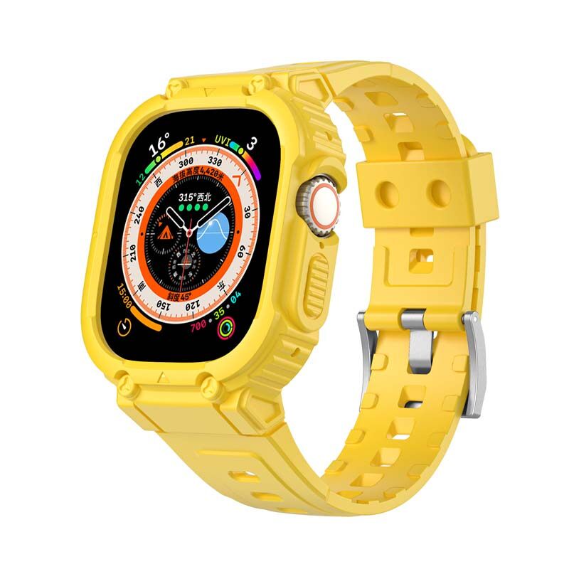 Ốp Bảo Vệ Bằng Silicone Mềm Dành Cho Apple Watch Ultra 49mm Series 8 / 7 45mm 41mm 38mm 40mm 42mm 44mm