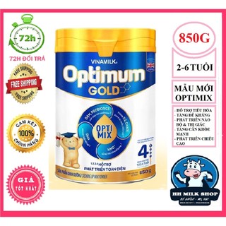Sữa bột vinamilk optimum gold optimix 4 - hộp 850g