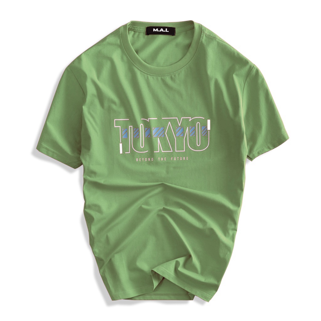 Áo Thun Nam Thời Trang Tay Ngắn Cổ Tròn Thun Lạnh Cao Cấp - In Hình TOKYO -MALBA004- MAL STORE