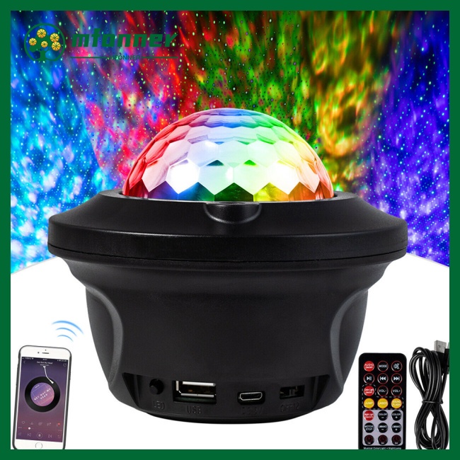 Loa Bluetooth Có Đèn LED Hình Trái Bóng Dùng Cho Tiệc Disco Dj Có Điều Khiển Từ Xa