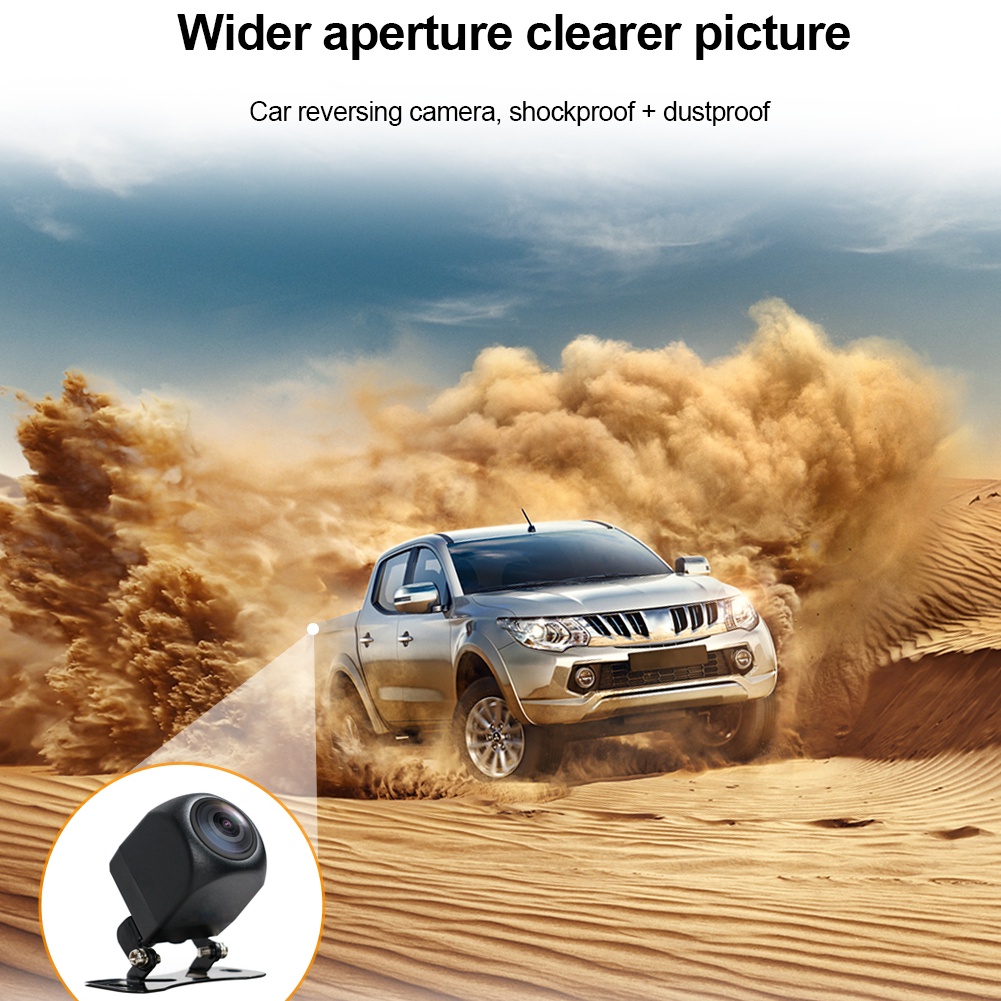 170° Bộ Camera Lùi Xe CCD 1080P HD 12V Chống Nước Có Chế Độ Nhìn Ban Đêm