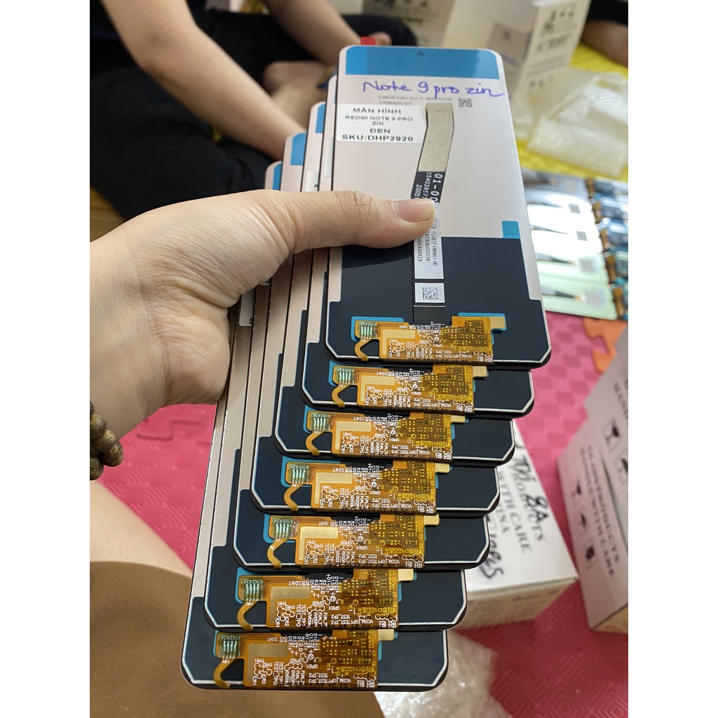 MÀN HÌNH XIAOMI REDMI NOTE 9 PRO/ NOTE 9S (ZIN) - ĐEN