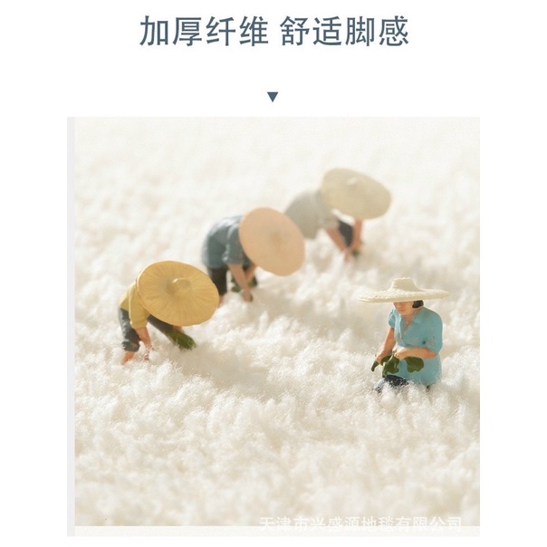 Thảm tròn decor phòng IGUN BEDDING mẫu hoạt hình siêu hot