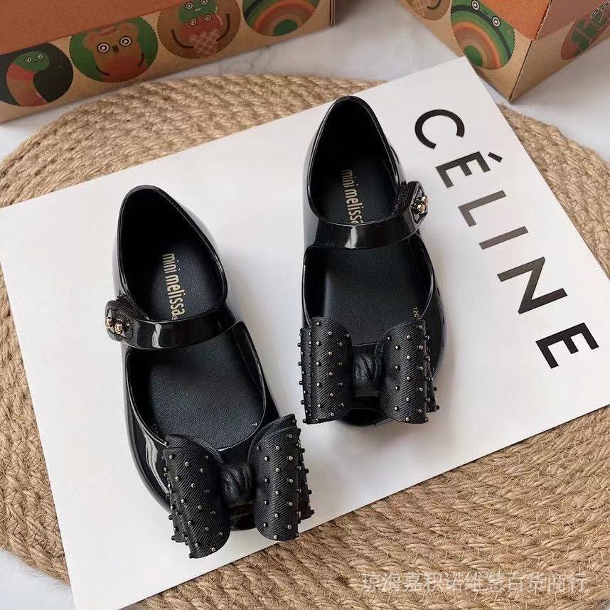 Sandal Mini M 1-3 Tuổi Đính Nơ Thời Trang Có Mùi Thơm Tốt Cho Bé Gái