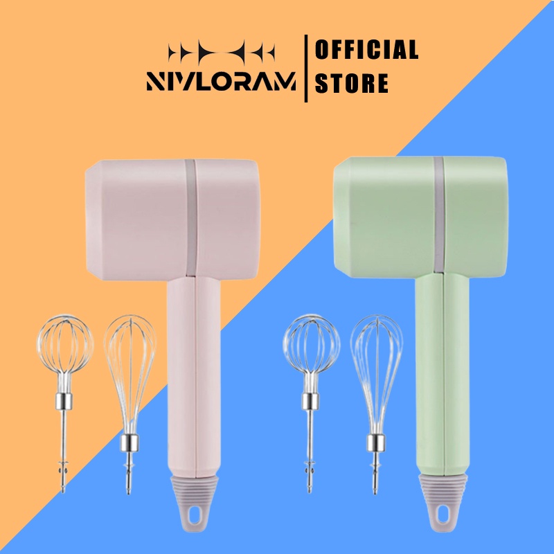 Máy trộn tay không dây Máy đánh trứng điện 3 chế độ, đánh trứng nhanh chỉ với 60 giây