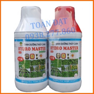 Bộ Dung Dịch Thủy Canh Hydro Master AB , phân bón dinh dưỡng cho cây trồng