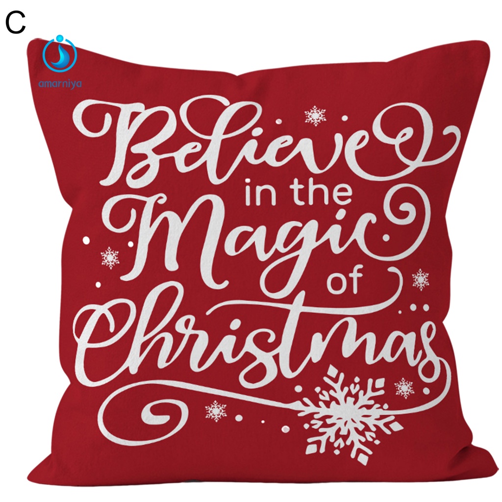 Vỏ Gối Đơn In Họa Tiết Có Thể Giặt Rửa Cho Trang Trí Lễ Hội