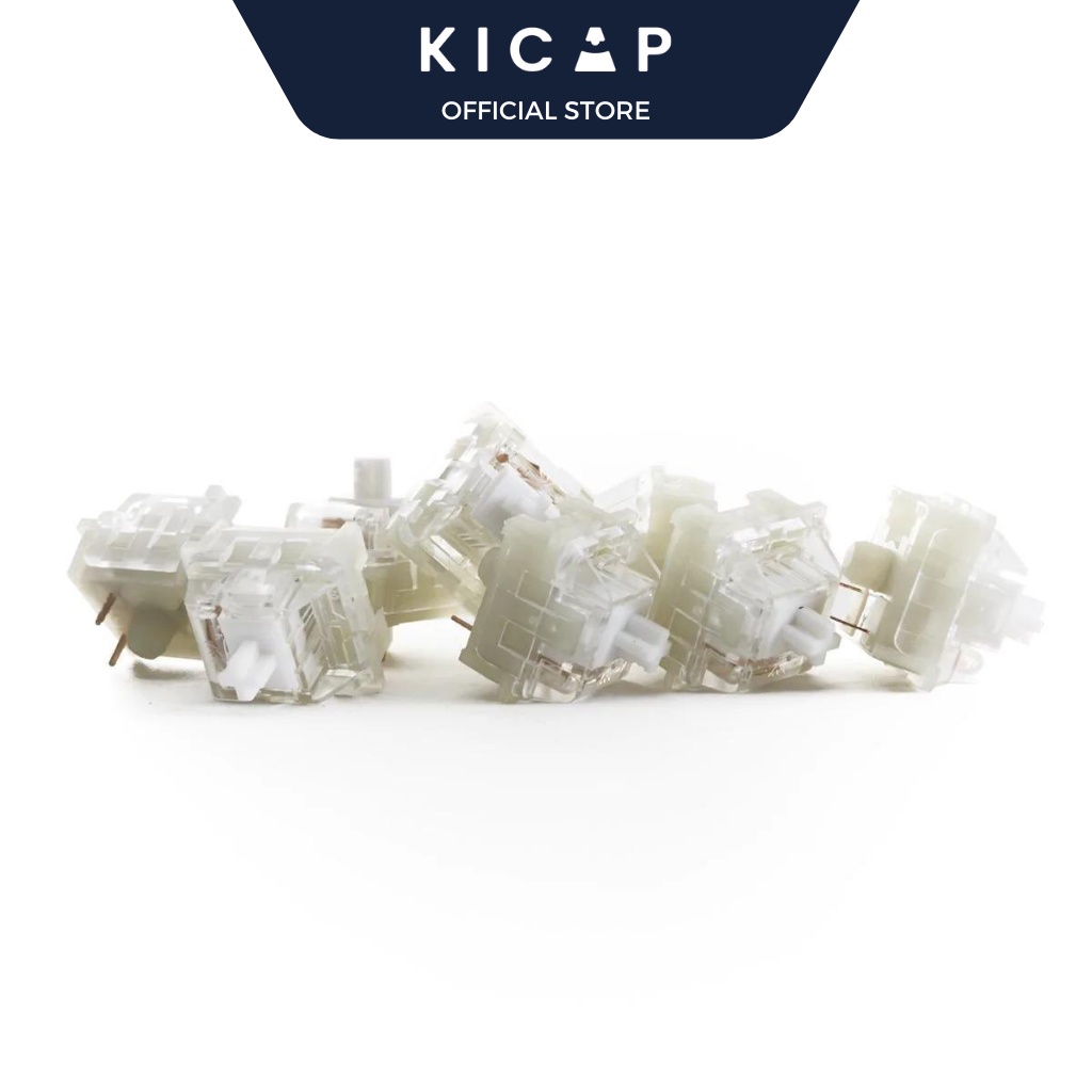 Switch KTT Kang White V3 mới nhất | 3 Pin | Linear 60g - Kicap